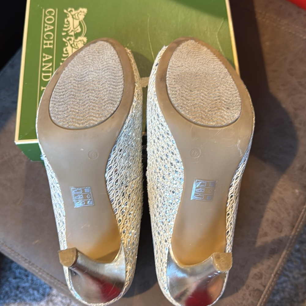 Coach and Four Sparkle Heels - Picture 7 of 7